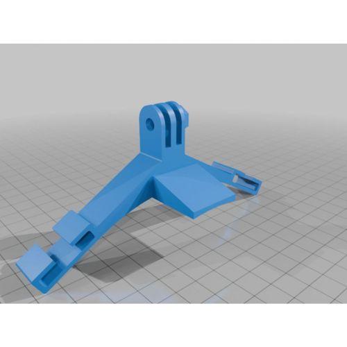Tam Yüz Solunum Maskesi için GoPro Mount 3D Baskı