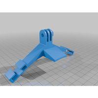 Tam Yüz Solunum Maskesi için GoPro Mount 3D Baskı