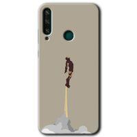 Huawei Y6P Kılıf HD Desen Baskılı Arka Kapak - İronman-Airport