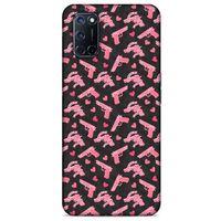 Kamuflaj 05 Oppo A52 Kılıf Silikon Kapak