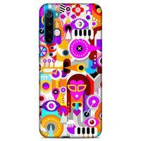 Lopard Xiaomi Redmi Note 8T Uyumlu Kılıf Soyut Sanat (20) Desenli Koruyucu Kılıf