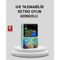G5 Taşınabilir Retro Game Box 500 Oyunlu Şarjlı Mini Oyun Konsolu