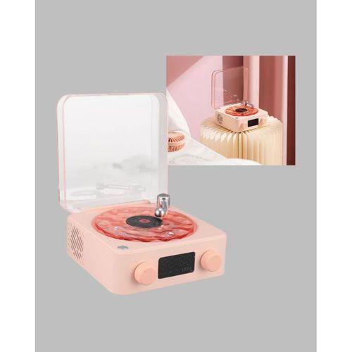 Retro Kristal Netliğinde Ses – Gece Işıklı Retro Bluetooth Hoparlör