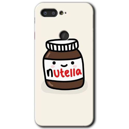 Potkal Hediye Fabrikası General Mobile GM 9 Pro HD Baskılı Kılıf + 9D Tam Ekran Koruyucu - Nutella Aşkım