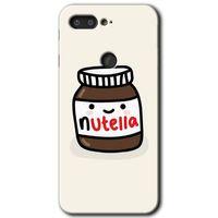 Potkal Hediye Fabrikası General Mobile GM 9 Pro HD Baskılı Kılıf + 9D Tam Ekran Koruyucu - Nutella Aşkım