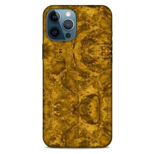 Mermer Desenli (20) Tema Koruyucu Kılıf Bronz Apple iPhone 12 Pro Max Kılıf