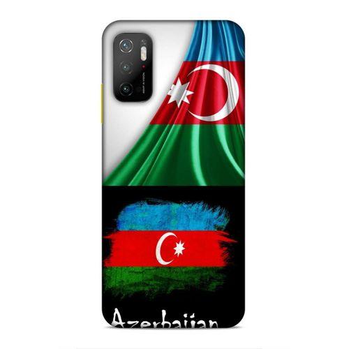 Xiaomi Poco M3 Pro Uyumlu Kılıf Azarbaijan (13) Silikon Kap Bayraklar