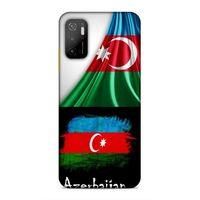Xiaomi Poco M3 Pro Uyumlu Kılıf Azarbaijan (13) Silikon Kap Bayraklar