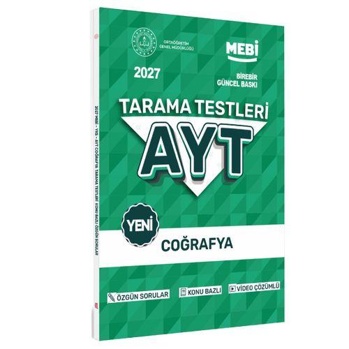 2027 YKS-AYT MEBİ-OGM Coğrafya Özgün Tarama Testleri Kitabı A4 Boyut Renkli Görsel BASKI ÜCRETİ