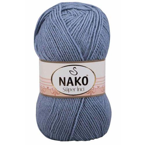 1 Adet Süper İnci El Örgü İpi 100 gr Kot Mavi 1986