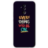 Huawei Mate 20 Lite HD Baskılı Kılıf + 9D Tam Ekran Koruyucu - Everything
