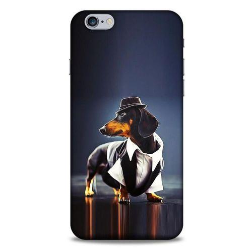 Apple Iphone 6 Plus Kılıf Köpek Kıyafetleri (1) Kılıfı Dakhund Gömlek