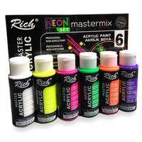 Rich Akrilik Boya Master Mix Neon Set 6 Lı 60 Cc