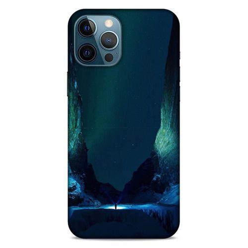 Lopard Apple iPhone 12 Pro Max Uyumlu Kılıf Gece'S (13) Silikon Kap Yeşil