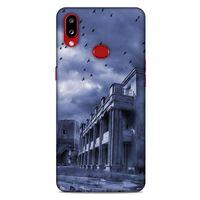 Samsung Galaxy A10s Kılıf Depresyon (39) Liquid Crystal Kılıf Şeker Pembe Bordo