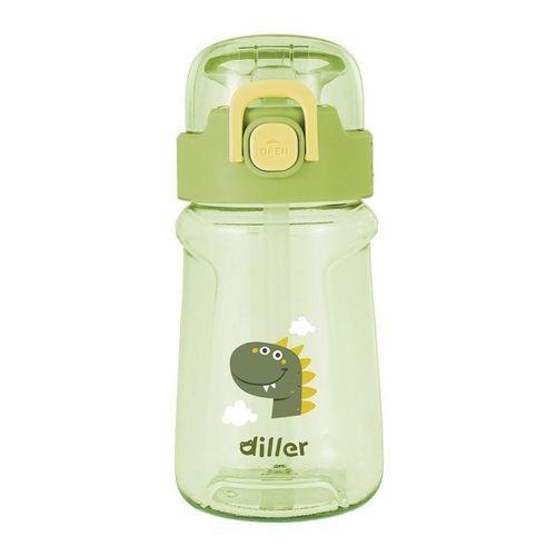 Bee Diller Tritan Pipetli Su Matarası 550Ml Yeşil