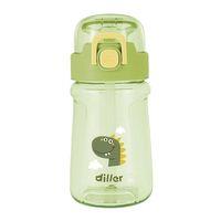 Bee Diller Tritan Pipetli Su Matarası 550Ml Yeşil
