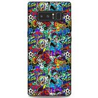 Graffitix (24) Desenli Silikon Kapak Samsung Galaxy Note 8 Kılıf