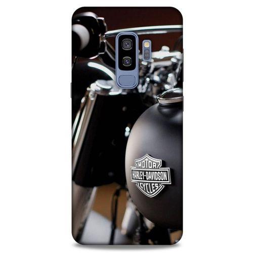Samsung Galaxy S9 Plus Uyumlu Kılıf Motorsiklet (48) Bumper Kılıf Harley