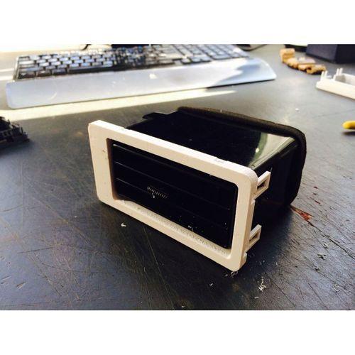1989 Nissan Patrol Ön Klima Panel Üst Kapağı ABS Baskı 00834
