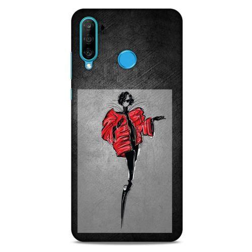 Sokak Modası 82 Huawei P30 Lite Kılıf Desenli Silikon