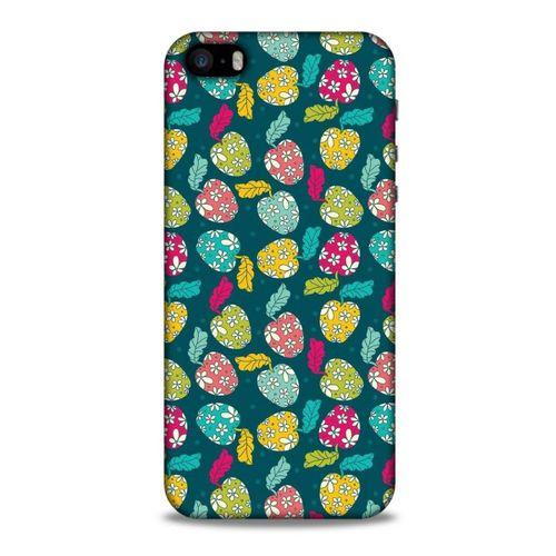 Frutix Elma 03 Apple Iphone 5 Kılıf Desenli Silikon
