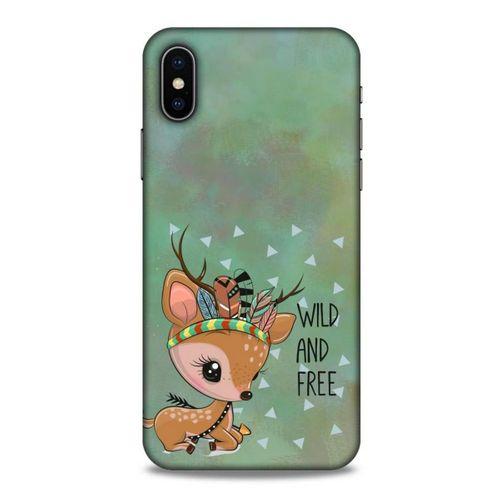 Animax Kızılderili Geyik Apple iPhone XS Kılıf Desenli Silikon