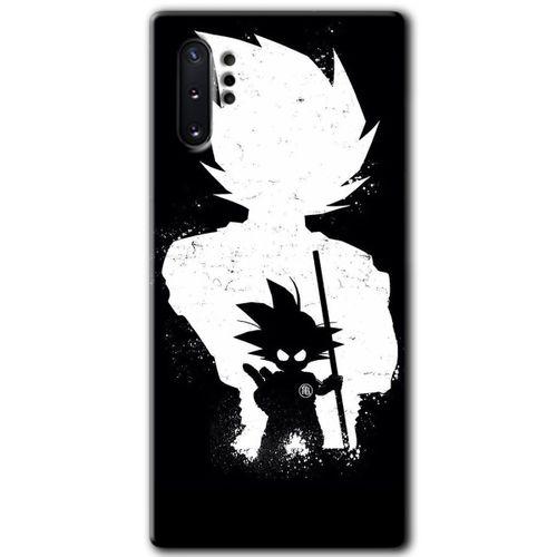 Potkal Hediye Fabrikası Samsung Galaxy Note 10 Plus Kılıf HD Desen Baskılı Arka Kapak - Anime