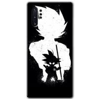 Potkal Hediye Fabrikası Samsung Galaxy Note 10 Plus Kılıf HD Desen Baskılı Arka Kapak - Anime