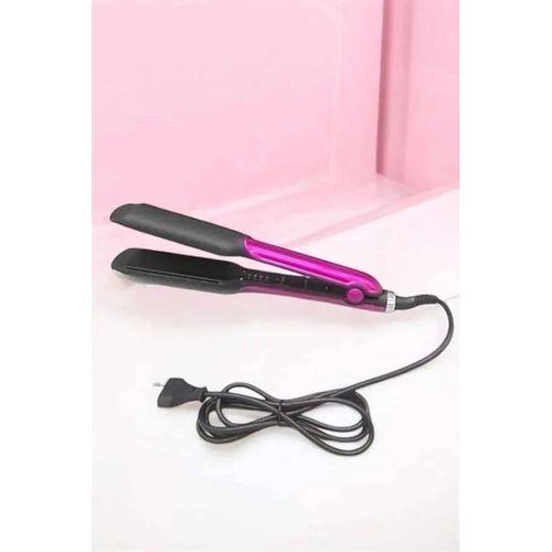 Saç Düzleştirici Isı Ayarlı Seramik Kaplama Döner Kablo Yıpranma Karşıtı