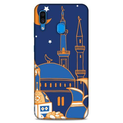 Lopard Samsung Galaxy A30 Uyumlu Kılıf Ramazan (10) Desenli Full Koruma Kılıfı