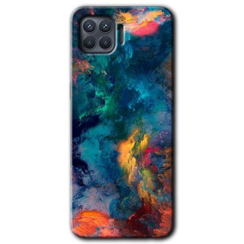 Oppo Reno 4 Lite Kılıf HD Desen Baskılı Arka Kapak - Valhalla + Kırılmaz Cam