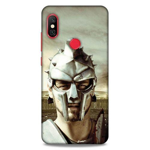 Lopard Xiaomi Redmi Note 6 Pro Uyumlu Kılıf IMDB Film (37) Silicone Cover Gladyatör