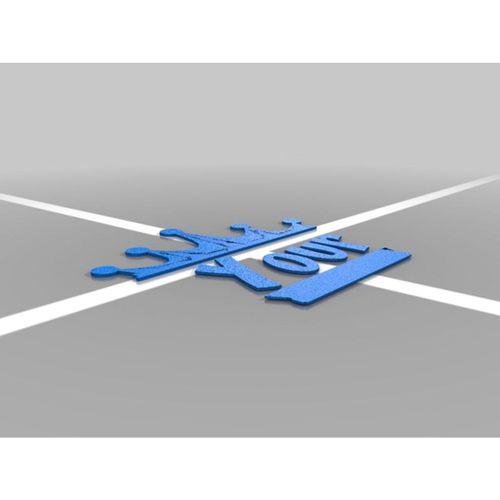 Perfect Taç 3D Baskı (Bu ürün Sadece Plastik parçadır - Almadan Önce Soru Sorabilirsiniz)