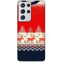 Lopard Samsung Galaxy S21 Ultra Uyumlu Kılıf Kazak (23) Ultra Koruma Kılıfı