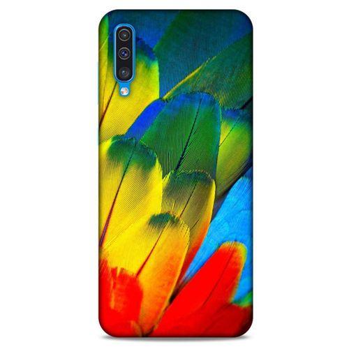 Samsung Galaxy A30s Kılıf Desenli Özel Seri Tüyler (3) Kapak
