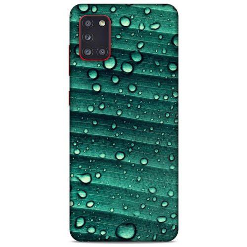 Lopard Samsung Galaxy A31 Uyumlu Kılıf Bahar (34) Slim Armor Kılıf Nemli Yeşil