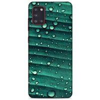 Lopard Samsung Galaxy A31 Uyumlu Kılıf Bahar (34) Slim Armor Kılıf Nemli Yeşil