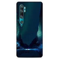 Lopard Xiaomi Mi Cc9 Pro Uyumlu Kılıf Gece'S (13) Silikon Kap Yeşil