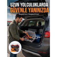 Profesyonel Araç İçi Acil Durum Seti 27 Parça Çok Amaçlı Oto Yardım Çantası