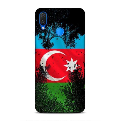 Huawei Psmart 2019 Uyumlu Kılıf Azarbaijan (34) Slim Armor Kılıf Bayrak