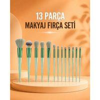 13 Parça Makyaj Fırça Seti Far Fırçası Allık Fırçası Yumuşak Uçlu