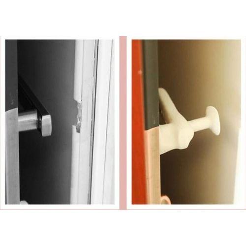 Eğitici Oyuncak Silikon Duvar Koruyucu Kapı Stoperi GRİ