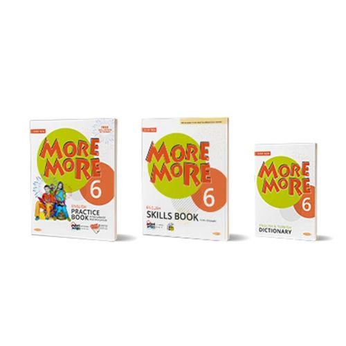6.Sınıf More More English 6 Practice Book Skills Book  Dictionary Kurmay ELT