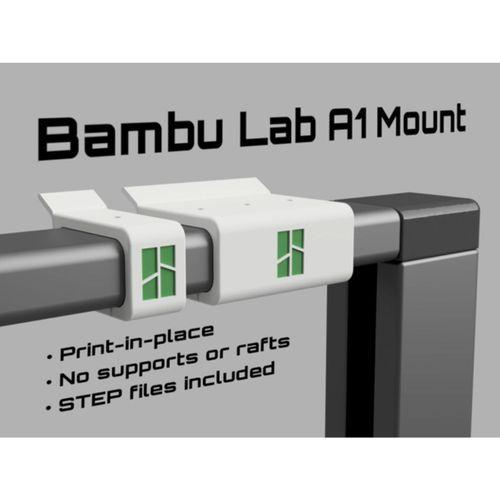 Bambu Lab A1 Klipsli Montaj 3D Baskı (Bu ürün Sadece Plastik parçadır - Almadan Önce Soru Sorabilirsiniz)