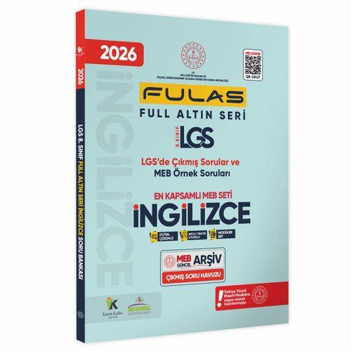 2026 8 Sınıf Full LGS Altın Seri (FULAS) İNGİLİZCE MEB Çıkmış Soru Bankası Modüler Seti Çözümlü