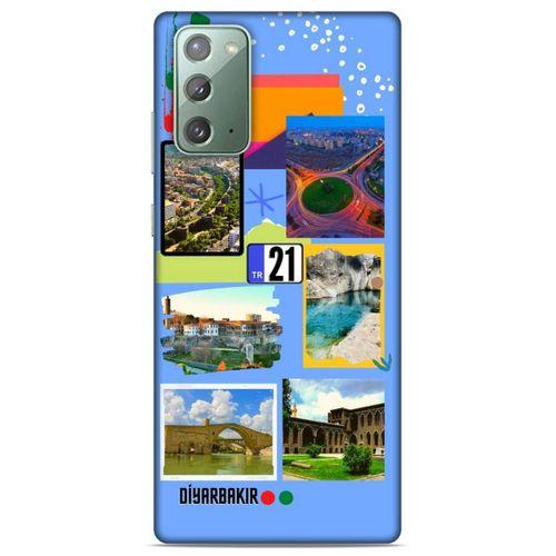 Lopard Samsung Galaxy Note 20 Uyumlu Kılıf Şehirli ※ (21) Diyarbakır Koruyucu Kapak