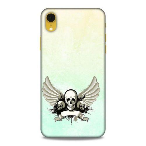 Lopard Apple iPhone XR Uyumlu Kılıf Tattoo's (8) Baskılı Kılıf Yeşil Beyaz