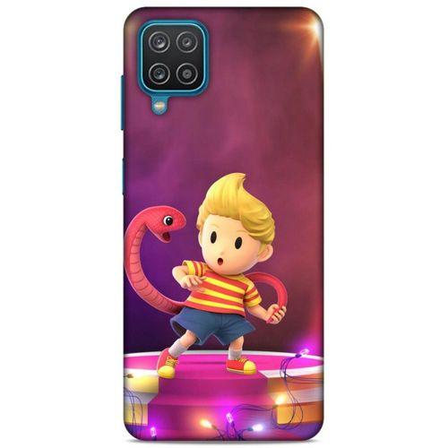 Lopard Samsung Galaxy A12 Uyumlu Kılıf GameX (44) Tough Armor Kılıf Çocuk
