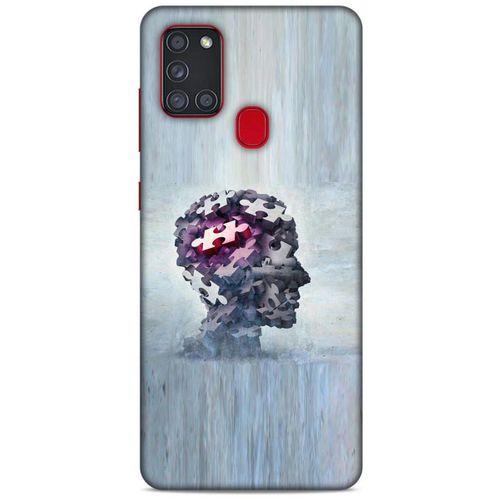 Samsung Galaxy A21s Kılıf Depresyon (42) Rugged Armor Kılıf Karışık Renkli